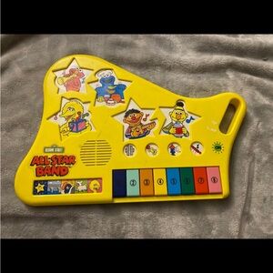 Sesame Street All-Star Band Musical Toy - Yellow and Multicolor